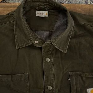 Carhartt 4x lined jacket great condition! Brown with grey lining, warm!